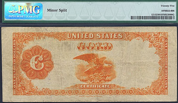 image for: Fr.1215 1922 $100  PMG VF25 (Minor Splits) [N1034305]