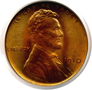 image for: 1910 1c PCGS MS67 RD ex: Joshua and Ally Walsh