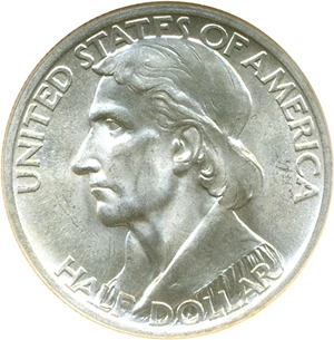 image for: 1936 50c Boone NGC MS66
