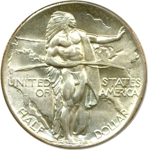 image for: 1926 50c Oregon PCGS MS66