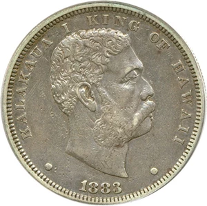 image for: 1883 $1 Hawaii PCGS XF40