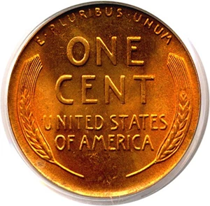 image for: 1958 1c PCGS MS67 RD ex: Tom Mershon Collection
