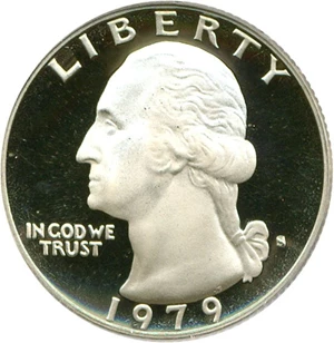 image for: 1979-S 25c Ty.1 PCGS Proof 69 DCameo