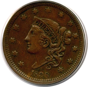 image for: 1838 1c PCGS XF45