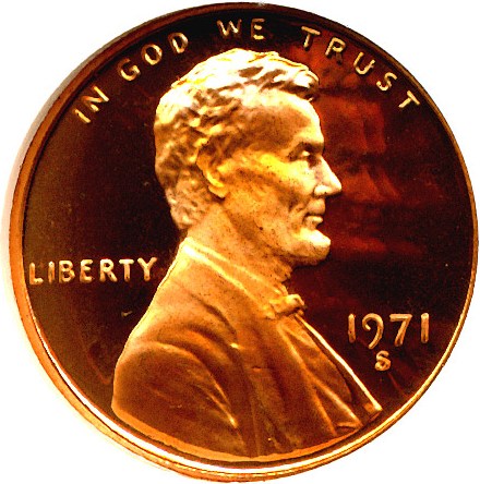 image for: 1971-S 1c  NGC Proof 68 RD *Star*