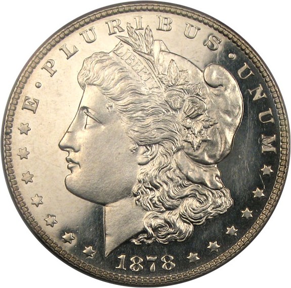 image for: 1878 8TF $1  PCGS/CAC Proof 63 Cameo