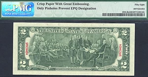 image for: Specimen: 1976 $2 PCGS AU58 (Fr.1935Bs)