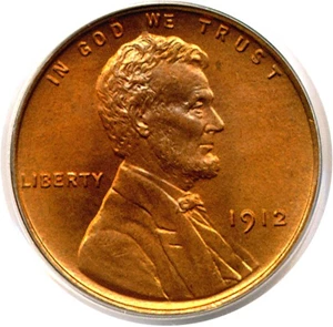 image for: 1912 1c PCGS/CAC MS66 RD OGH