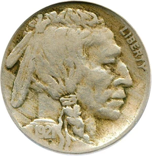 image for: 1921-S 5c PCGS F12