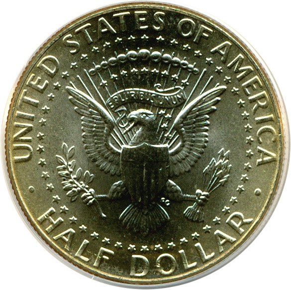 image for: 2001-D 50c  ANACS MS65 