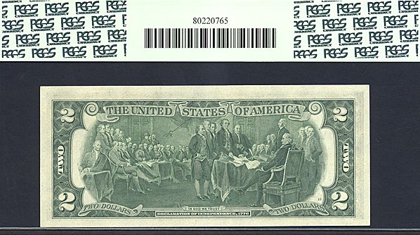 image for: 1976 * Star * $2  PCGS Gem CU66 PPQ