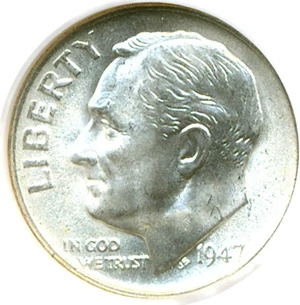 image for: 1948-S 10c NGC MS67