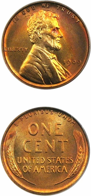 image for: 1909 1c Lincoln PCGS/CAC Proof 67 RD OGH