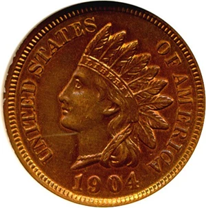 image for: 1904 1c DGS AU58 (Cleaned)