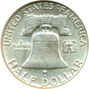image for: 1949 50c NGC AU58