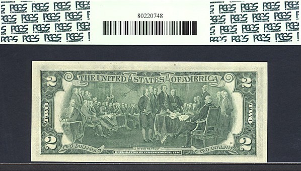 image for: 1976 $2  PCGS Choice CU64  [G00097059] (Fr.1935G *Star*) 