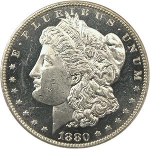 image for: 1880 $1 NGC Proof 61 Cameo