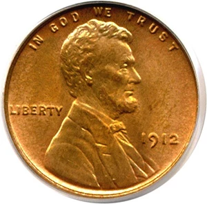 image for: 1912 1c PCGS/CAC MS66 RD OGH