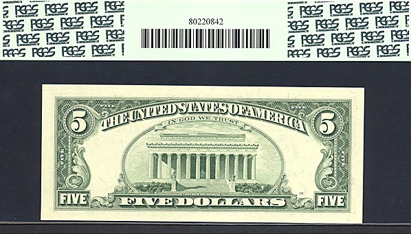 image for: Fr.1985G 1995 $5 Fort Worth, TX PCGS Gem CU67 PPQ  [G01081527] *Star* 