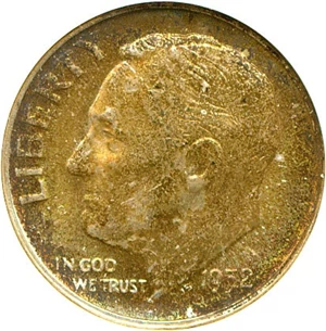 image for: 1952-S 10c NGC MS66