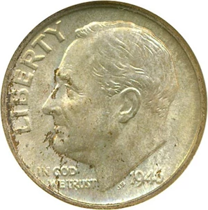image for: 1946 10c NGC MS67
