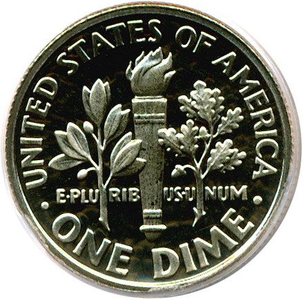 image for: 1988-S 10c  PCGS Proof 69 DCameo