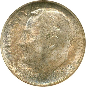 image for: 1951-S 10c NGC MS67