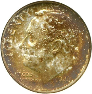 image for: 1946 10c NGC MS66