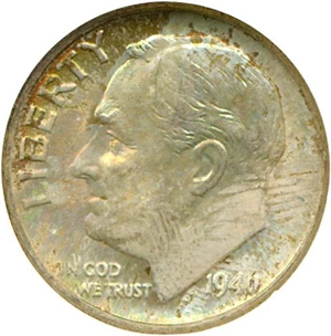 image for: 1946 10c NGC MS67