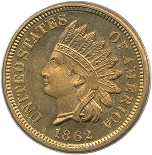 image for: 1862 1c PCGS/CAC Proof 65
