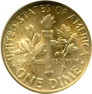 image for: 1947 10c NGC MS66 FB