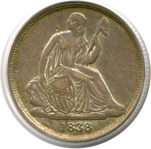 image for: 1838-O 10c No Stars PCGS XF45