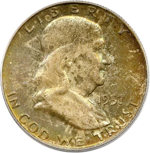 image for: 1957-D 50c PCGS MS65 FBL