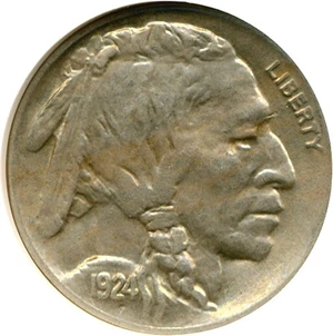 image for: 1924-D 5c NGC AU58