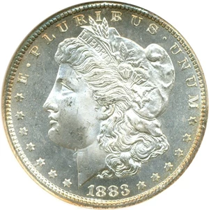 image for: 1883-CC $1 NGC MS65 PL
