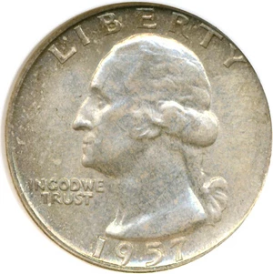 image for: 1957 25c NGC MS67