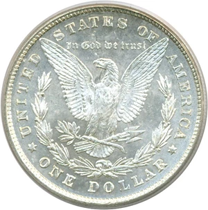 image for: 1878 8TF $1 VAM 21 Broken R&B PCGS MS62