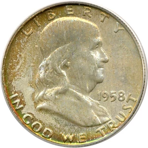 image for: 1958-D 50c PCGS MS65 *Reverse Color*