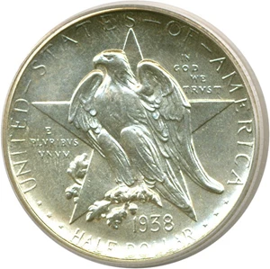 image for: Texas 50c 1938-D PCGS MS64