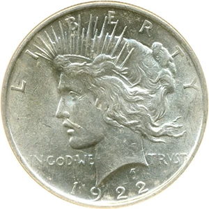 image for: Top 50 VAM: 1922 $1 VAM 12A Moustache NGC AU58