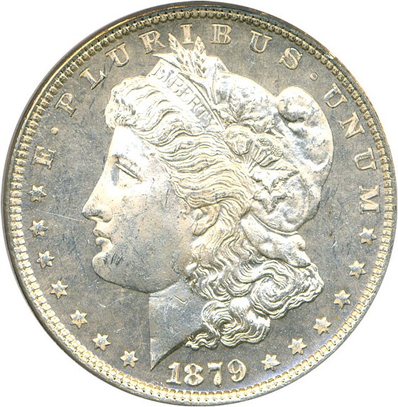 image for: 1879 $1  PCGS MS64 PL