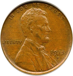 image for: 1915-D 1c PCGS MS60 BN