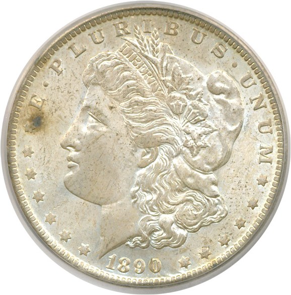 image for: Hot 50 VAM: 1890-O $1 VAM 10  Comet Variety ICG MS63 