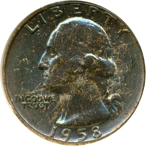 image for: 1958 25c NGC MS66