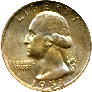 image for: 1953 25c NGC MS66 *Pastel Color*
