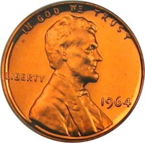 image for: 1964 1c PCGS Proof 68 RD DCameo