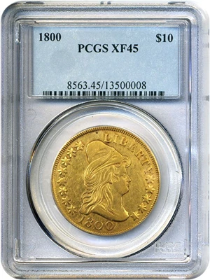 image for: 1800 $10 PCGS XF45