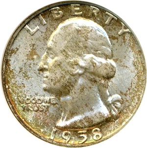 image for: 1958-D 25c NGC MS67