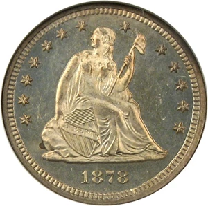 image for: 1878 25c NGC MS64 PL