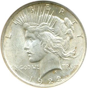 image for: Top 50 VAM: 1922 $1 VAM 12A Moustache NGC MS64